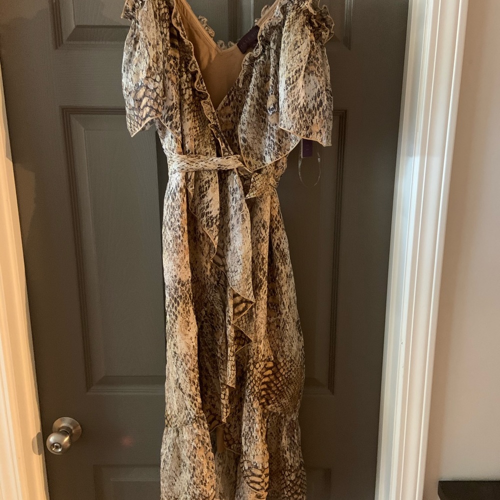 Hale Bob Zaniyah Off the Shoulder Dress